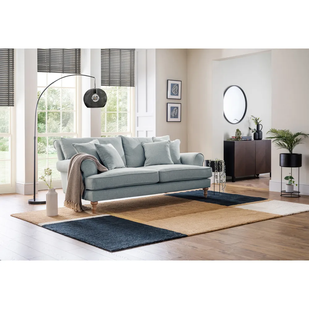 Faro 2-Seater Medium Sofa - Grey