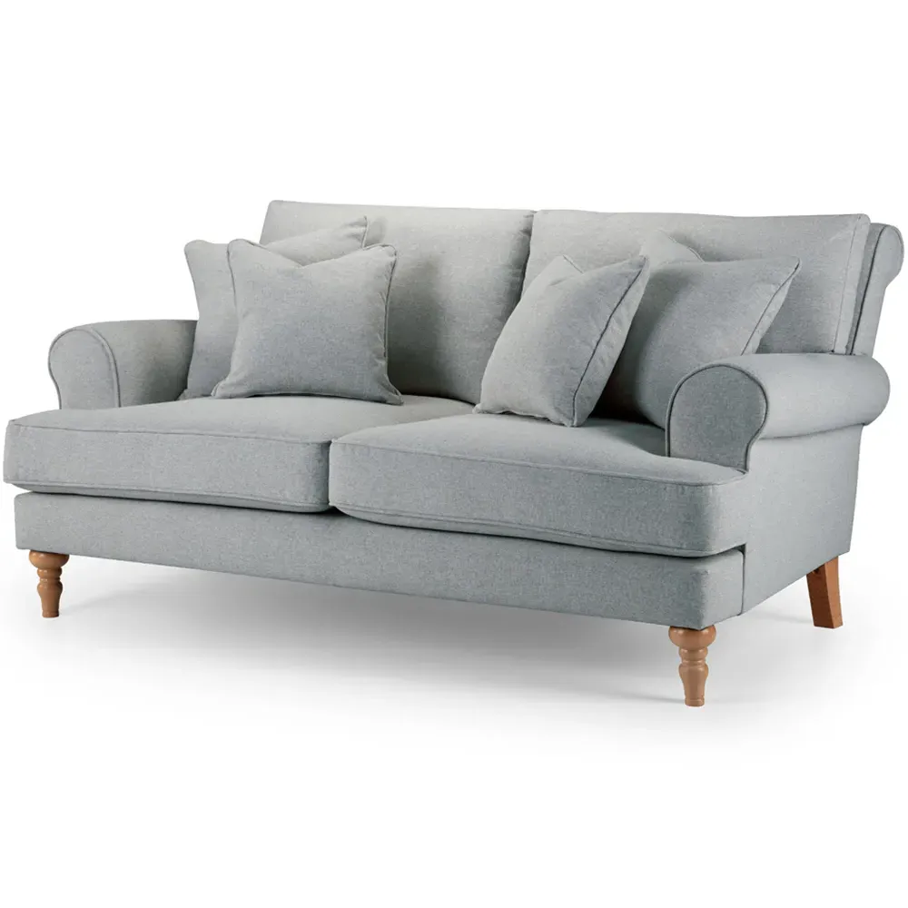 Faro 2-Seater Small Sofa - Grey