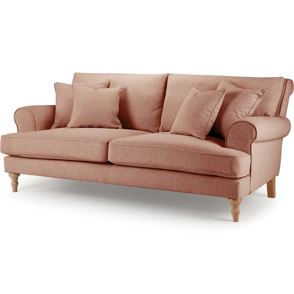 Faro 2-Seater Sofa - Coral