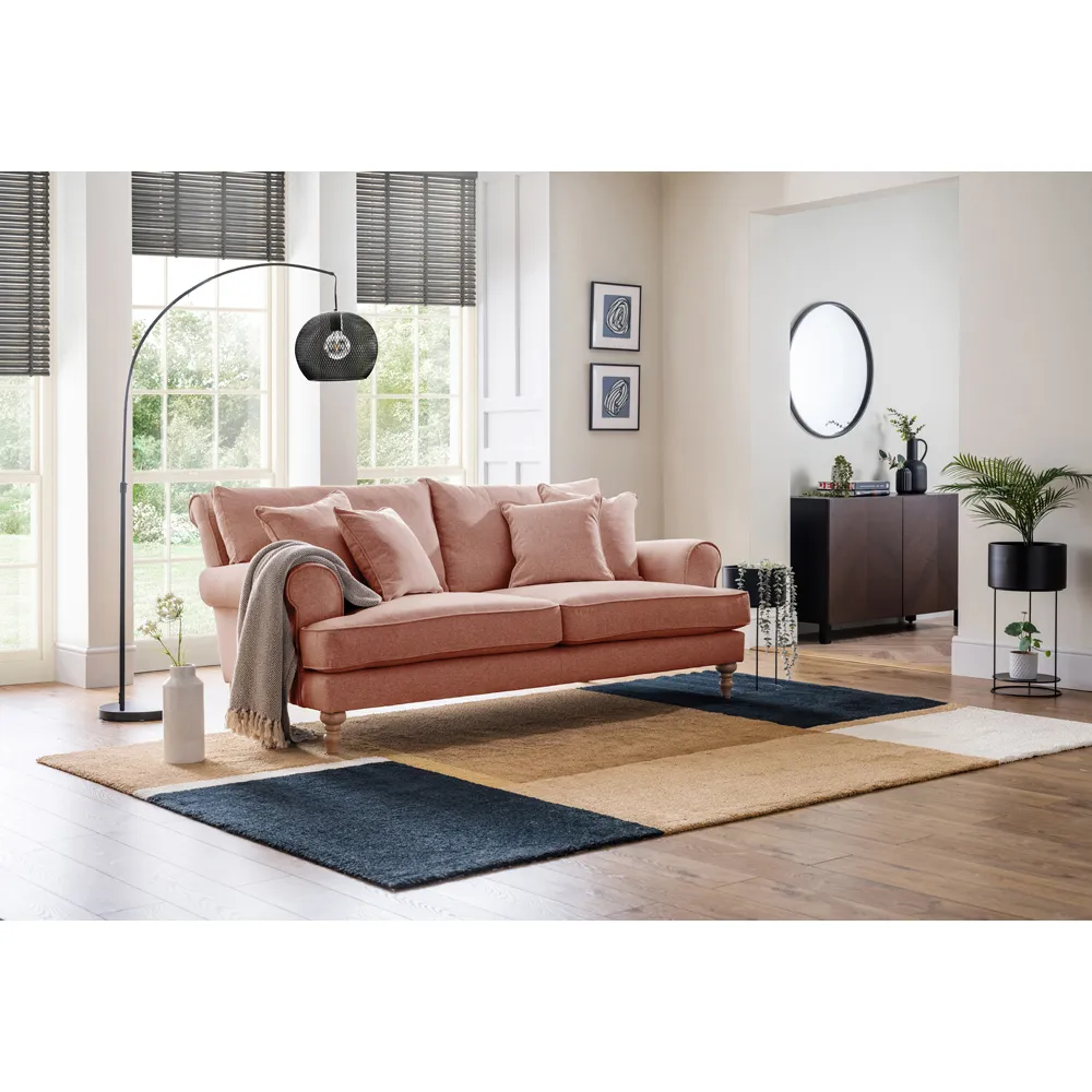 Faro 2-Seater Sofa - Coral