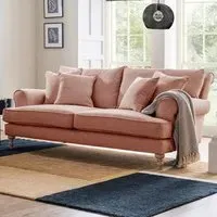 Faro 2-Seater Sofa - Coral