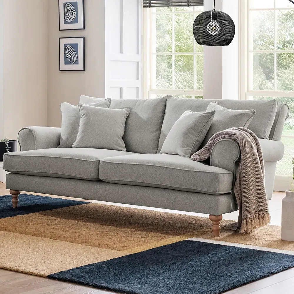 Faro Medium 2-Seater Sofa - Cream, Linen