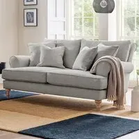 Faro Small 2-Seater Sofa - Cream, Linen