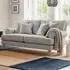 Faro Small 2-Seater Sofa - Cream, Linen
