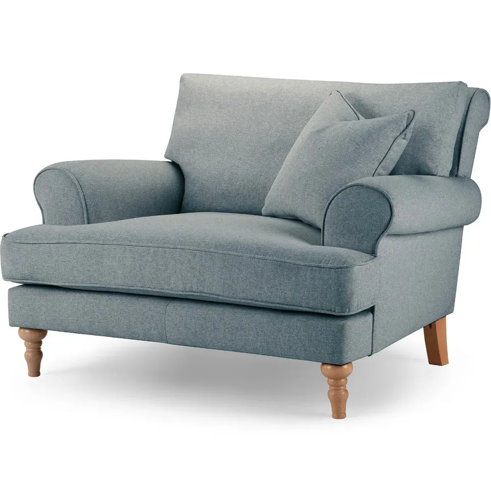 Faro Snuggle Chair - Blue, Denim