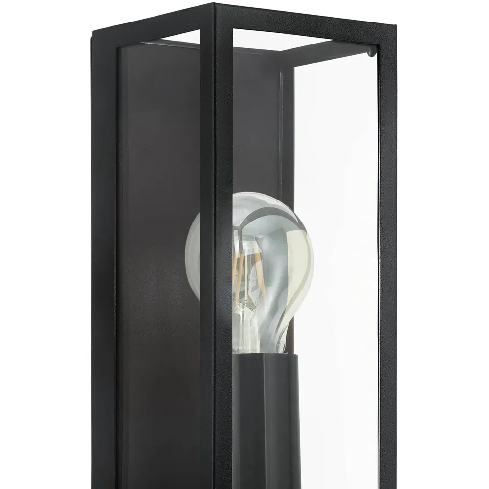 Amezola Caged Wall Light - Black