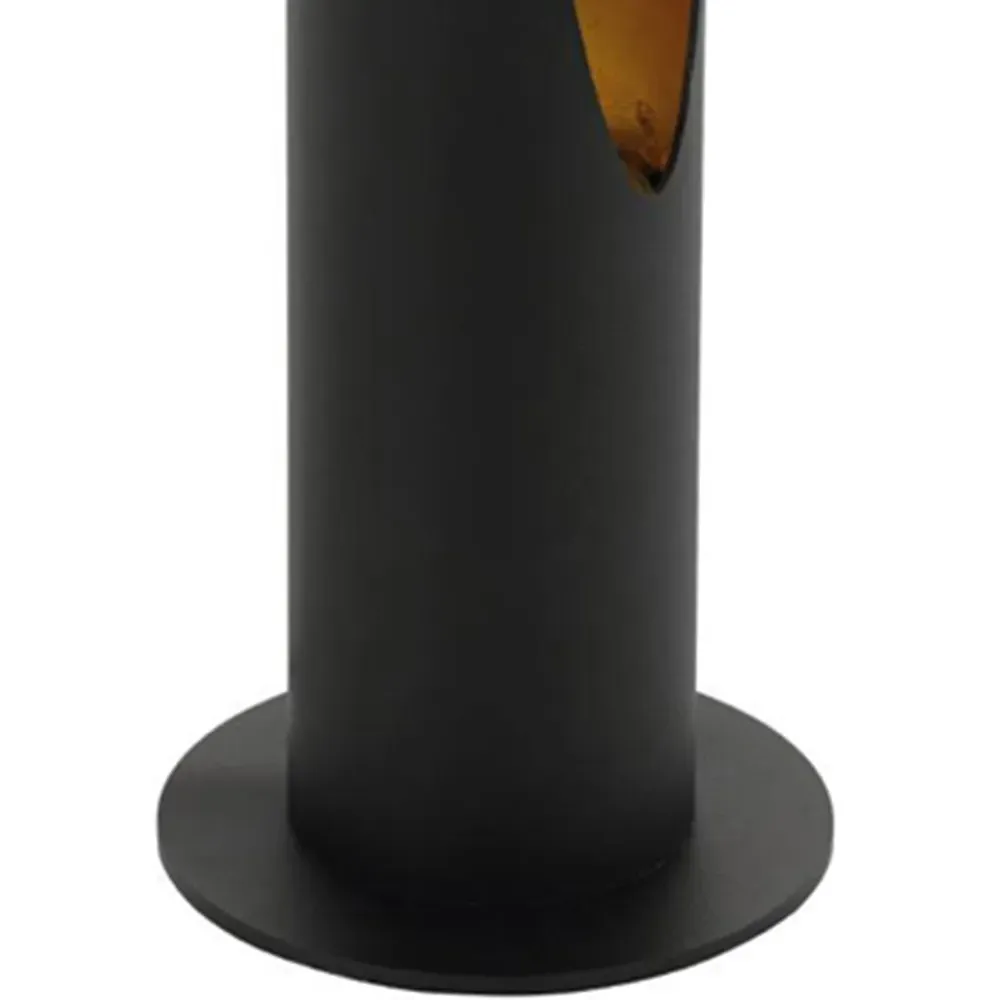 Barbotto Tube Table Lamp - Black, Gold