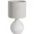Bellariva 3 Round Table Lamp - White, Ceramic