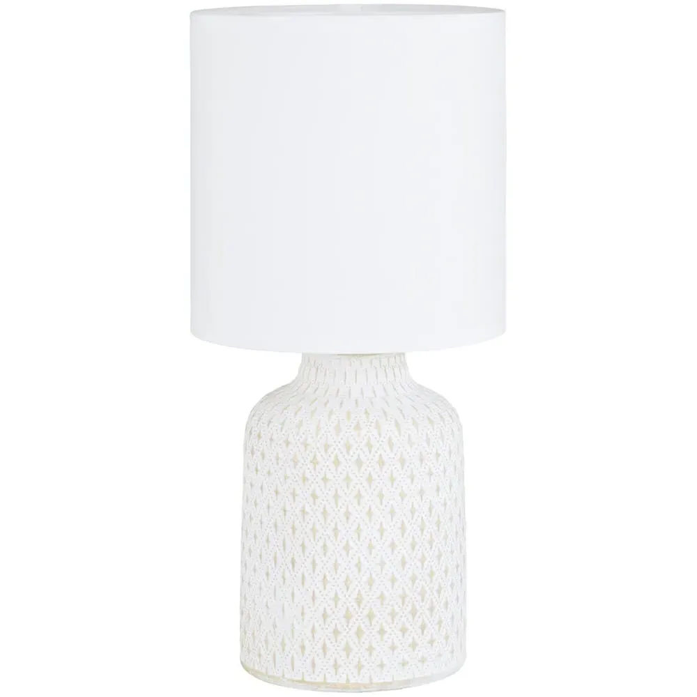 Bellariva Curved Table Lamp - Cream, Ceramic image