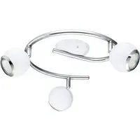 Bimeda LED Ceiling Light with Adjustable Spotlights - Chrome