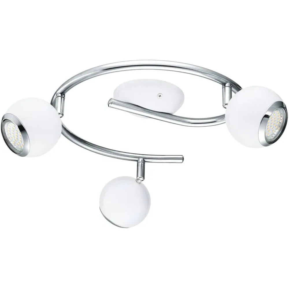 Bimeda LED Ceiling Light with Adjustable Spotlights - Chrome image