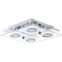 Cabo 4 Light LED Ceiling Light - Chrome