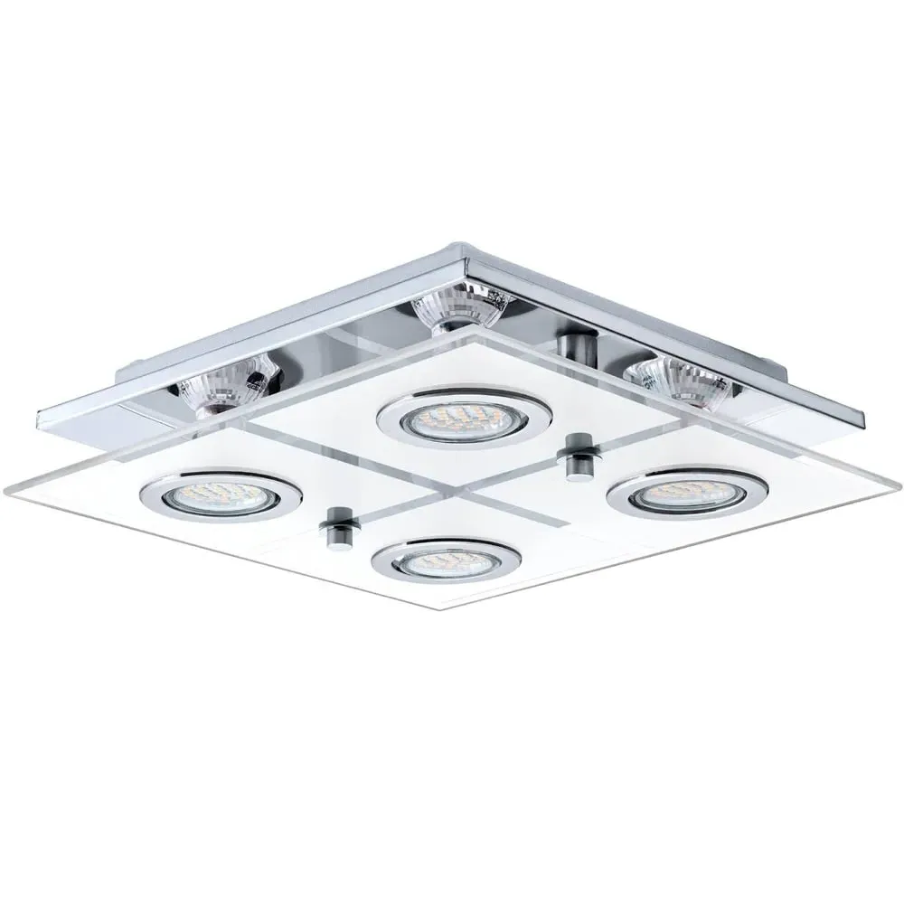 Cabo 4 Light LED Ceiling Light - Chrome image