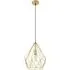 Carlton Wired Pendant Light - Gold, Steel