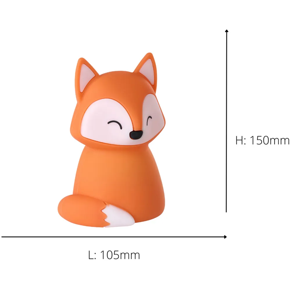 Castellino Fox Table Lamp - Orange