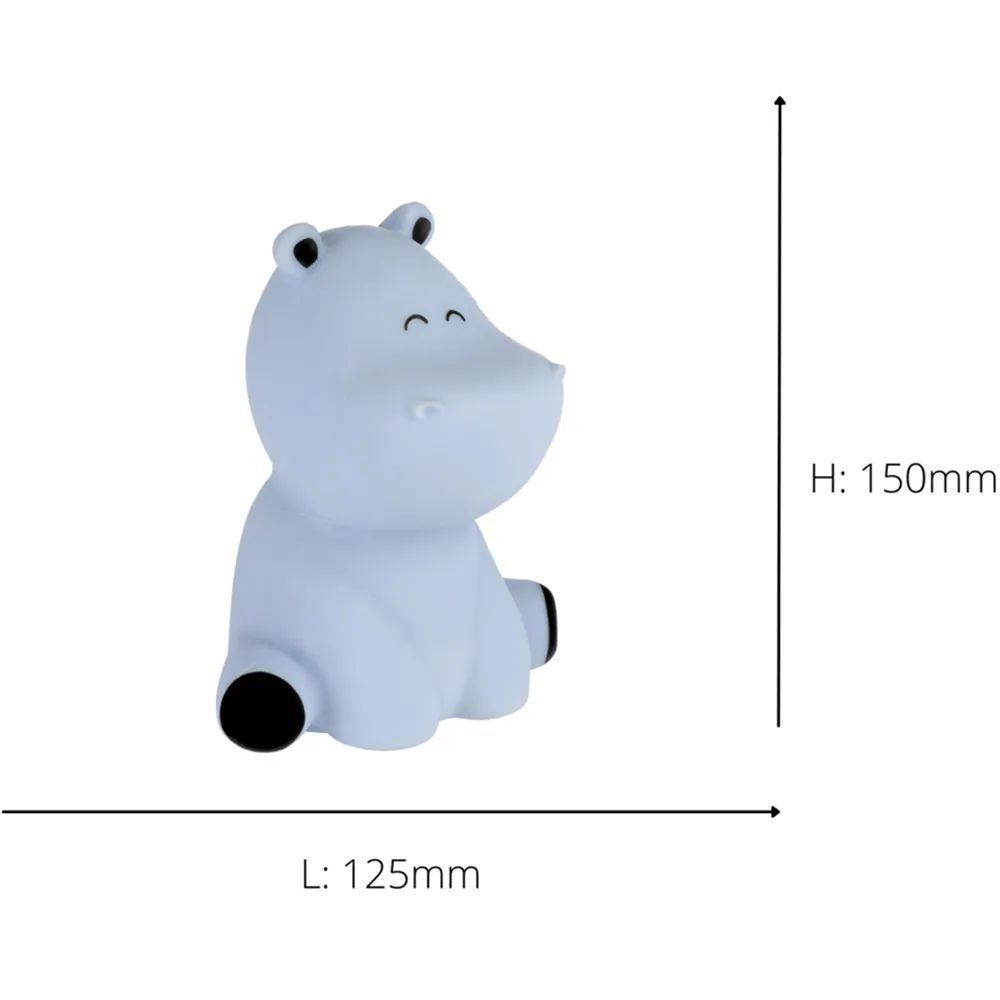 Castellino Hippo Table Lamp - Blue