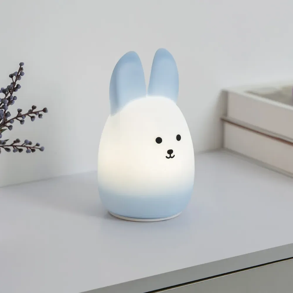 Castellino Rabbit Table Lamp - Blue