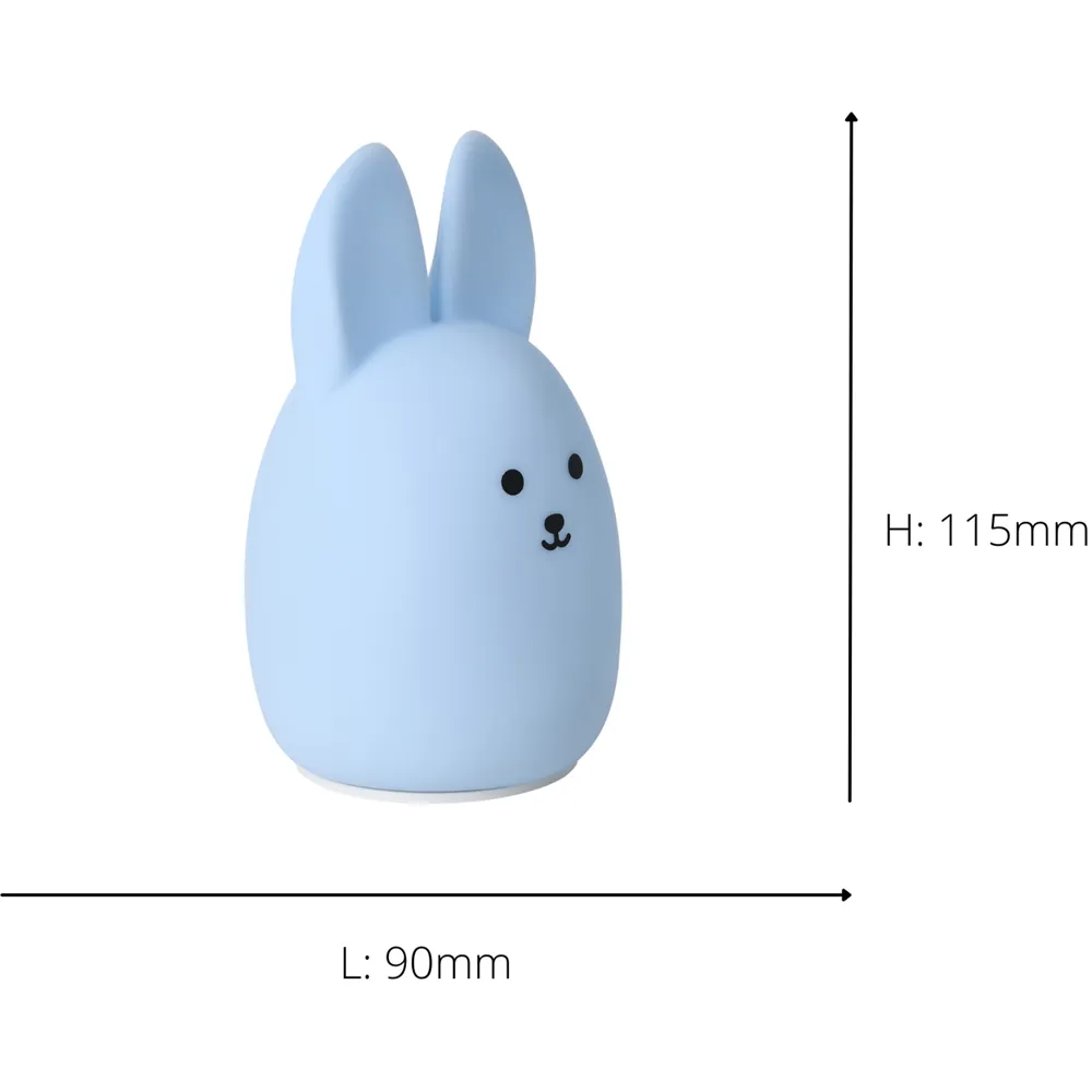 Castellino Rabbit Table Lamp - Blue