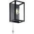 Charterhouse Caged Wall Lamp - Black
