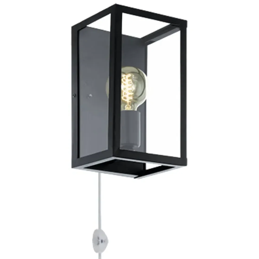 Charterhouse Caged Wall Lamp - Black image