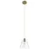 Copley Conical Pendant Light - Clear, Gold