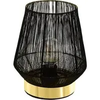 Escandido Table Lamp - Black, Brass