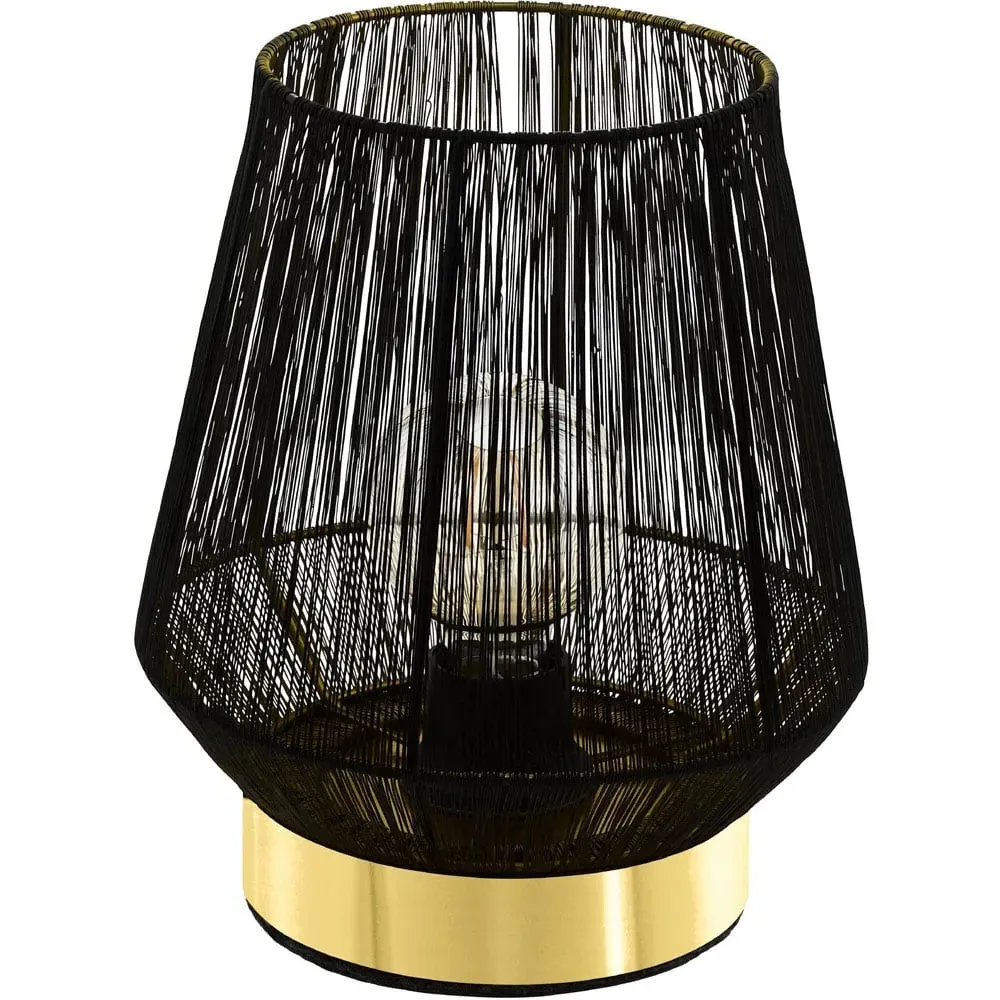 Escandido Table Lamp - Black, Brass image