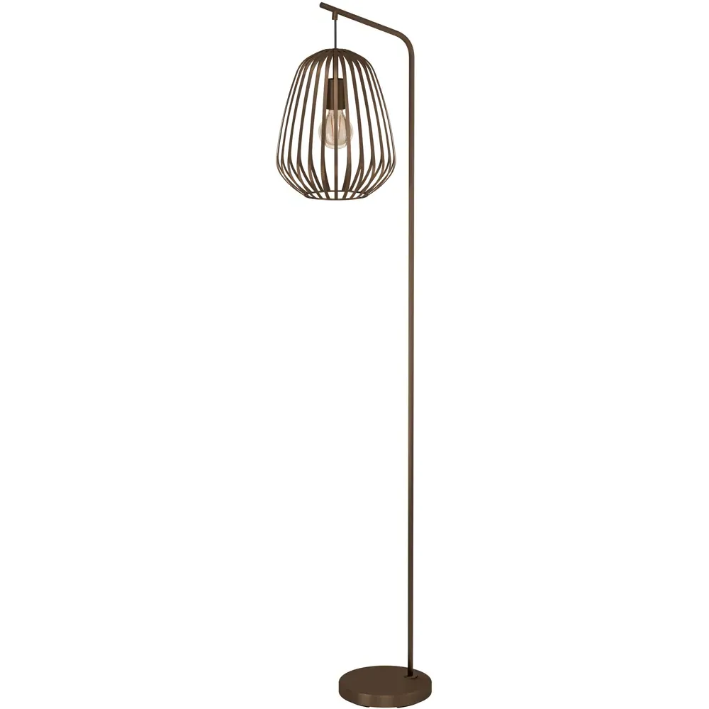 Espinal Caged Floor Lamp - Bronze, Steel