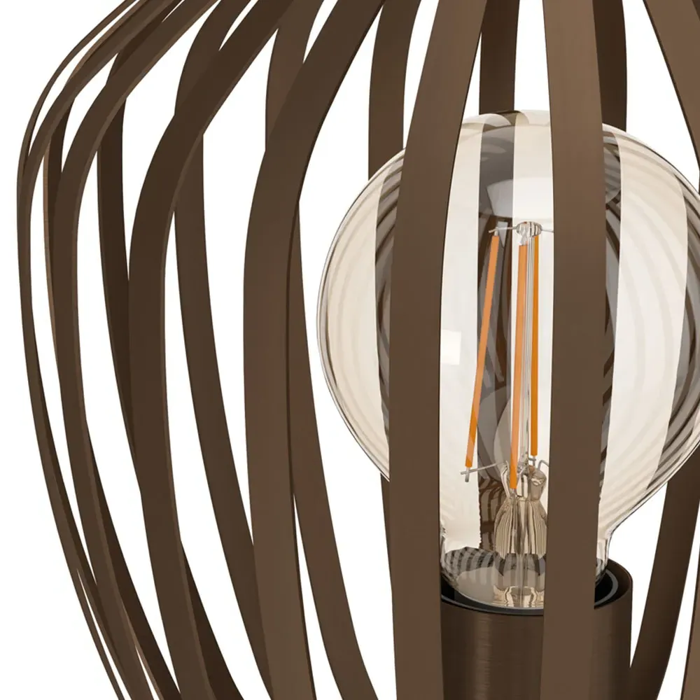 Espinal Caged Table Lamp - Bronze, Steel