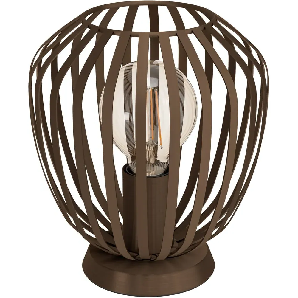Espinal Caged Table Lamp - Bronze, Steel