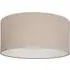 Feniglia Drum Ceiling Light - Beige, Linen