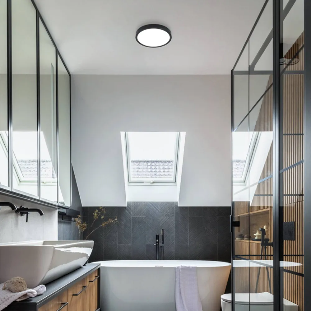 Fueva 5 LED Ceiling Light - Black