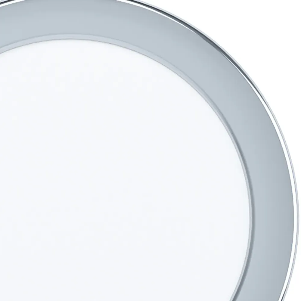 Fueva 5 Recessed LED Ceiling Light - Chrome, Steel