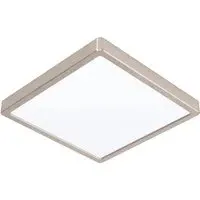Fueva-Z Square Smart LED Ceiling Light - Silver, Metal