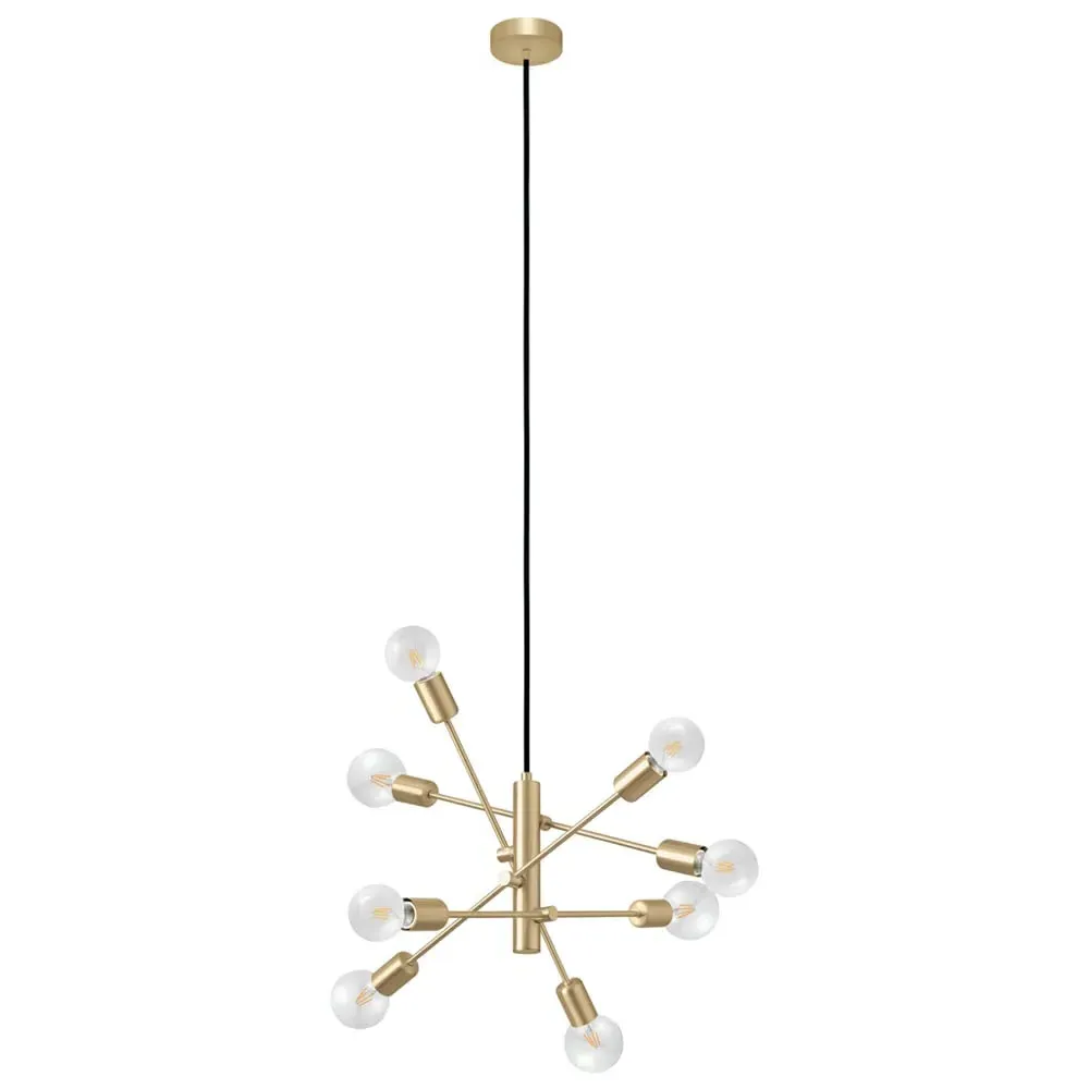 Gradoli 1 Pendant Light - Brushed Brass, Steel