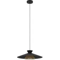 Grizedale Conical Pendant Light - Black, Steel