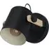 Hornwood Wall Lamp with Pivoting Head - Black, Pinewood