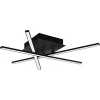 Lasana 3 Light LED Ceiling Light - Black