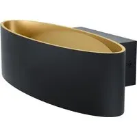 Maccacari LED Wall Light - Black, Aluminium