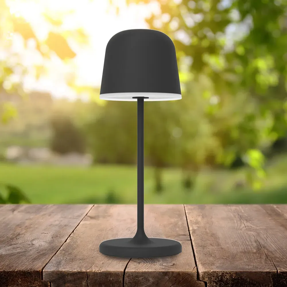 Mannera-S Portable Table Light with Touch Dimmer - Black