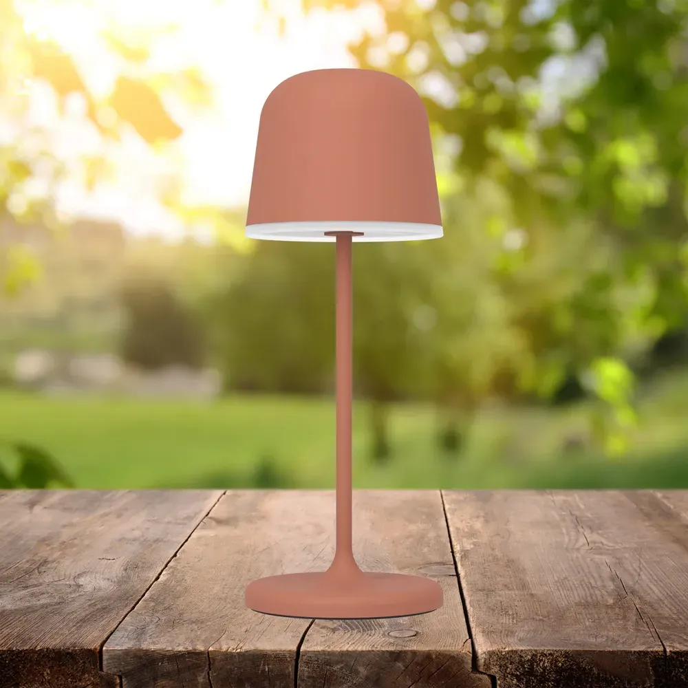 Mannera-S Portable Table Light with Touch Dimmer - Red