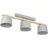 Mariel 3-Light Ceiling Light - Grey, Wood
