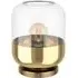 Maryvilla Table Lamp - Gold and Clear, Glass