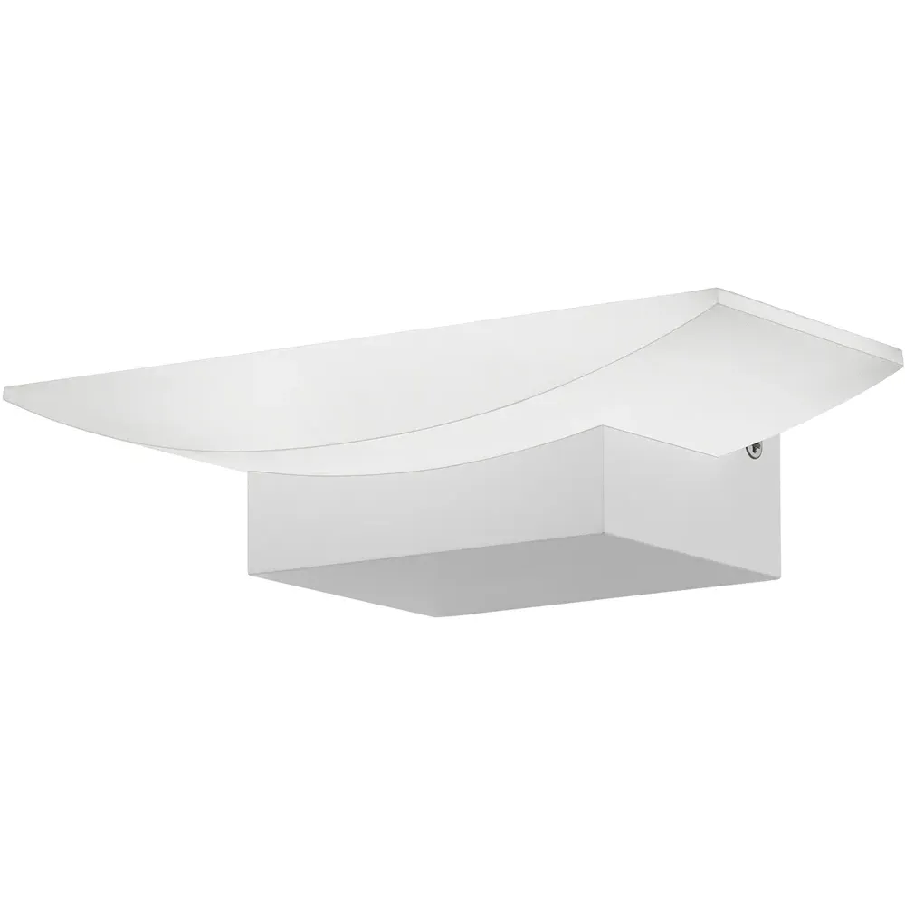 Metrass Uplighter LED Wall Light - White, Aluminium image