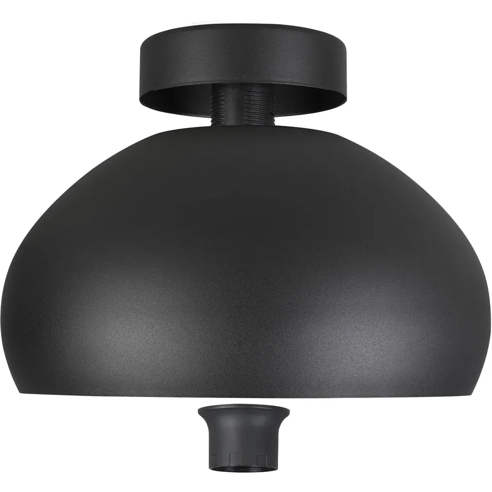 Mogano2 Round Ceiling Light - Black and Gold, Metal