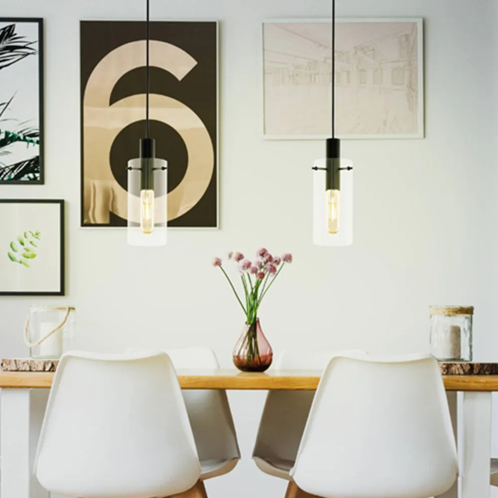 Montefino Glass Pendant Light - Clear