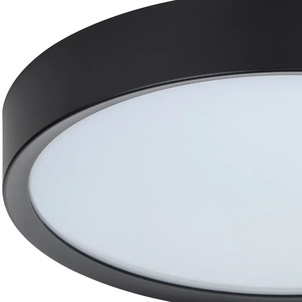 Musurita LED Ceiling Light - Black, Plastic