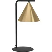 Narices Table Lamp - Black, Brass