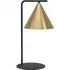 Narices Table Lamp - Black, Brass