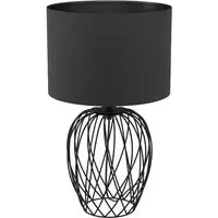Nimlet Table Lamp - Black, Metal and Fabric